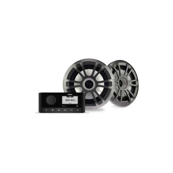FUSION RA60 Compact Marine Stereo Kit With EL Sports Speakers