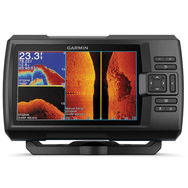 Garmin STRIKER Vivid 7sv 7" CHIRP Fishfinder With DownVu / SideVu And GPS