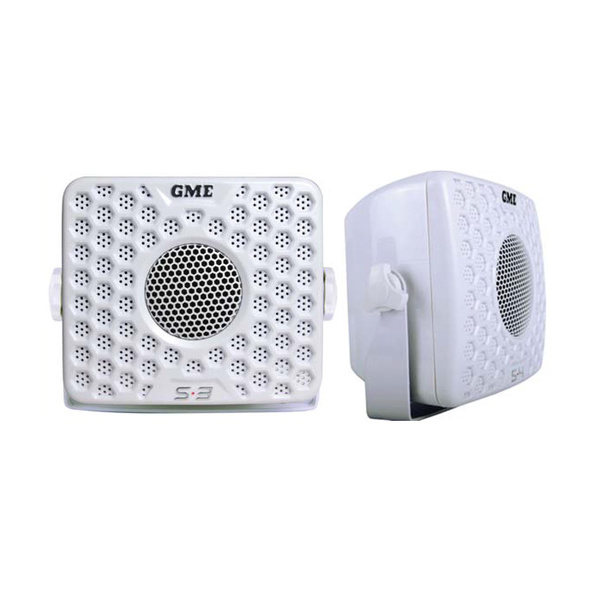 GME S-3 And S-4 60 Watt High Performance Box Speakers With Mounting Cradle Pair