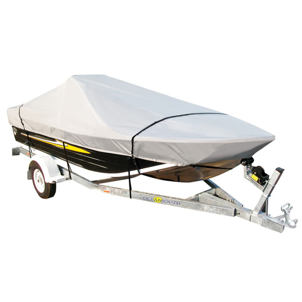 Durable Semi-Custom Trailerable Boat Covers To Suit Side Console Style Boats 5.3-5.7 Metres