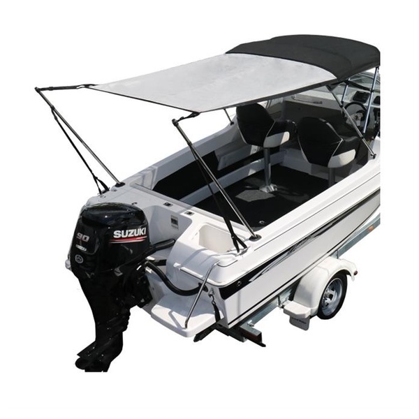 Bimini Extension And Sun Shade Kit 1.7x1.7m Grey