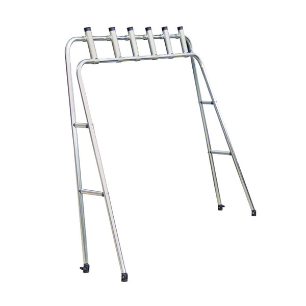 Rocket Launcher Fold Down Aluminium Complete With 6 Rod Holders