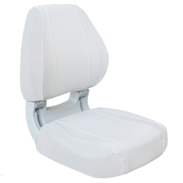 Sirocco Ergonomic Folding Upholstered Seat White