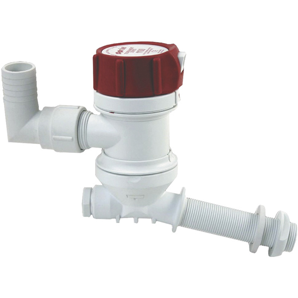 Rule Livewell Thru-Hull Pump Angled Inlet 500gph