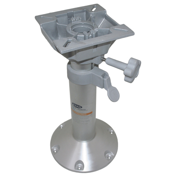 Seat Pedestal Adjustable With Swivel Top 280-400mm Height Adjustment