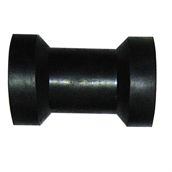 4 1/2" Black Keel Roller Rubber