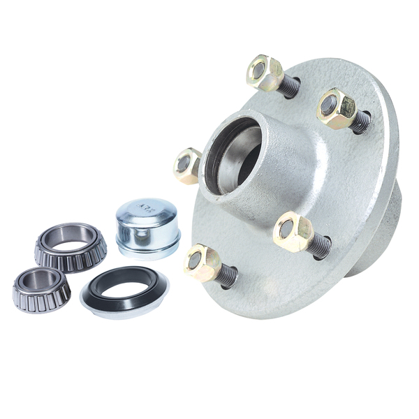 Galvanised 5 Stud Lazy Hub HT Holden With Holden Bearings