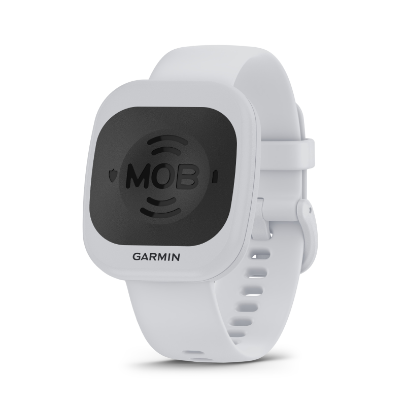 MOB Tag Includes White Quick Release Band