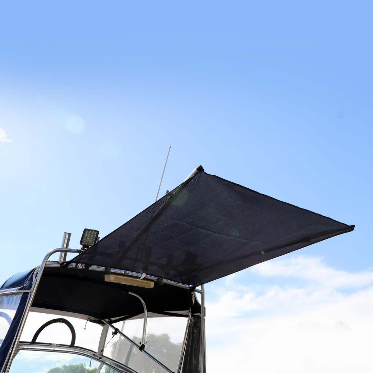 ROCKET LAUNCHER BIMINI TOP EXTENDER 1.37X1.21 GREY