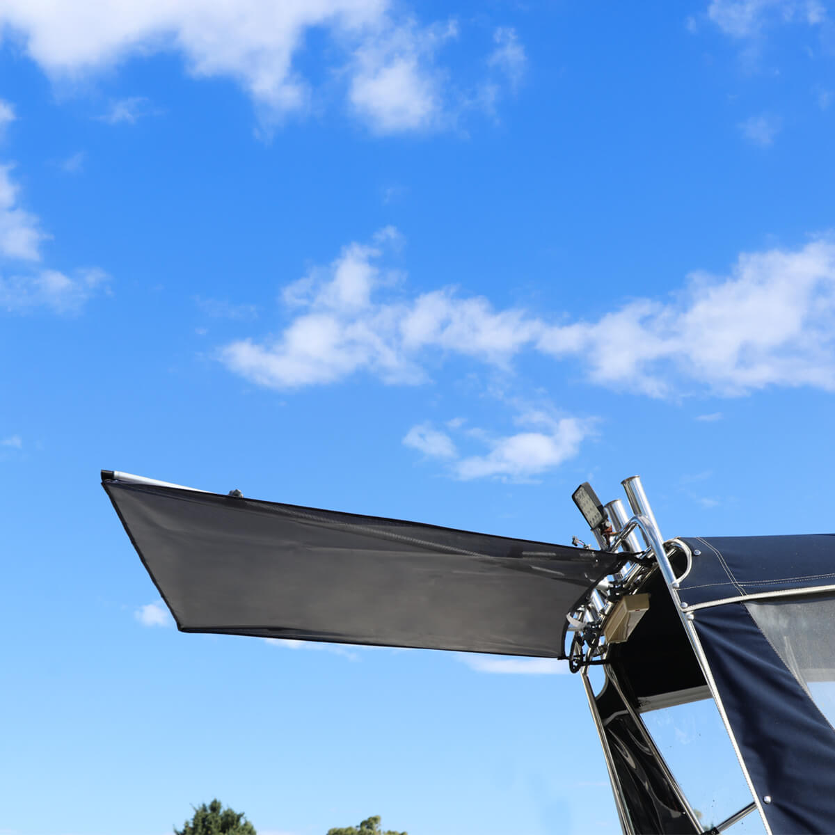 ROCKET LAUNCHER BIMINI TOP EXTENDER 1.52x1.82 BLUE