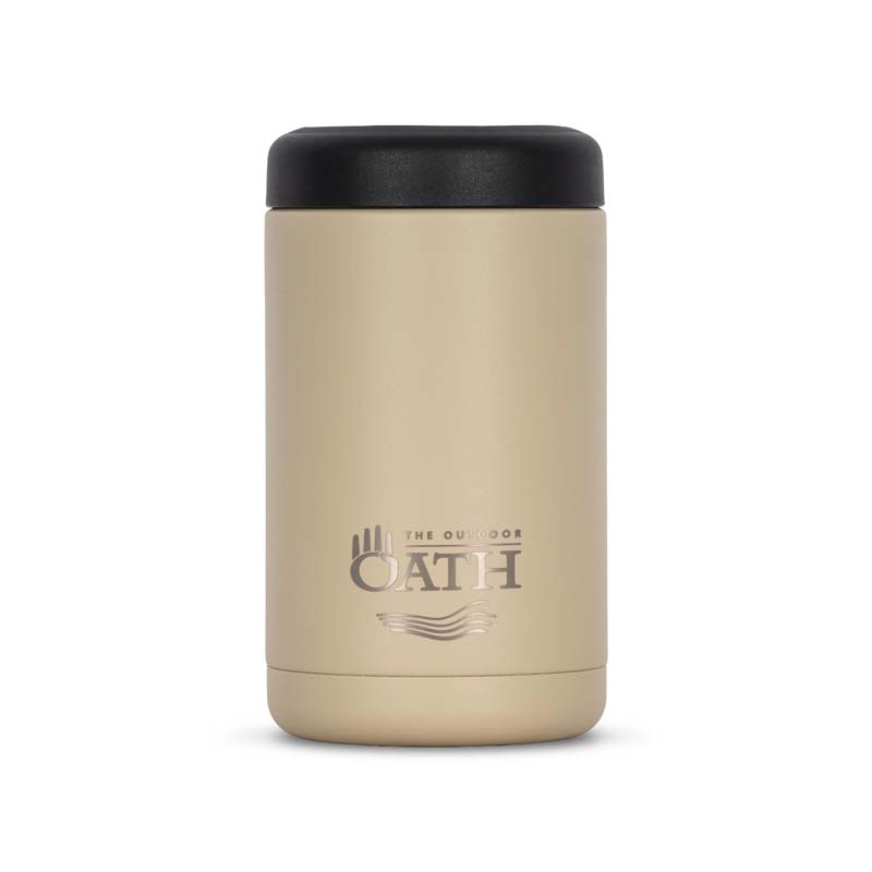 The Outdoor Oath Can Cooler 375ml - Fraser Dune