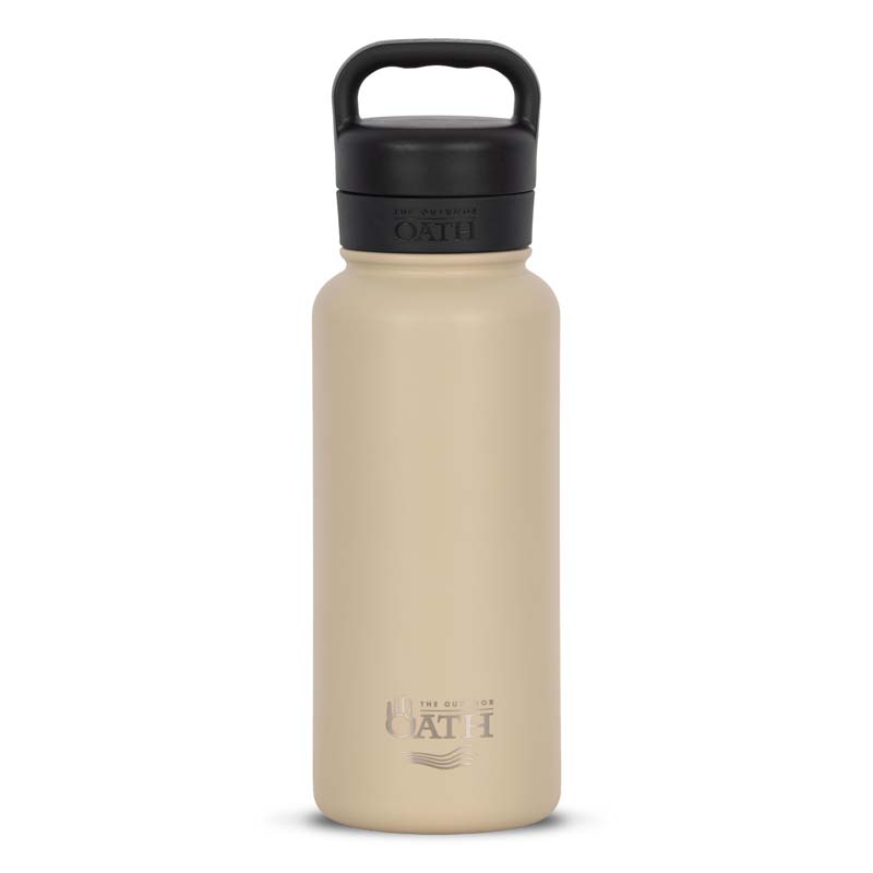 The Outdoor Oath 960ml/32oz Stainless Steel Bottle - Fraser Dune