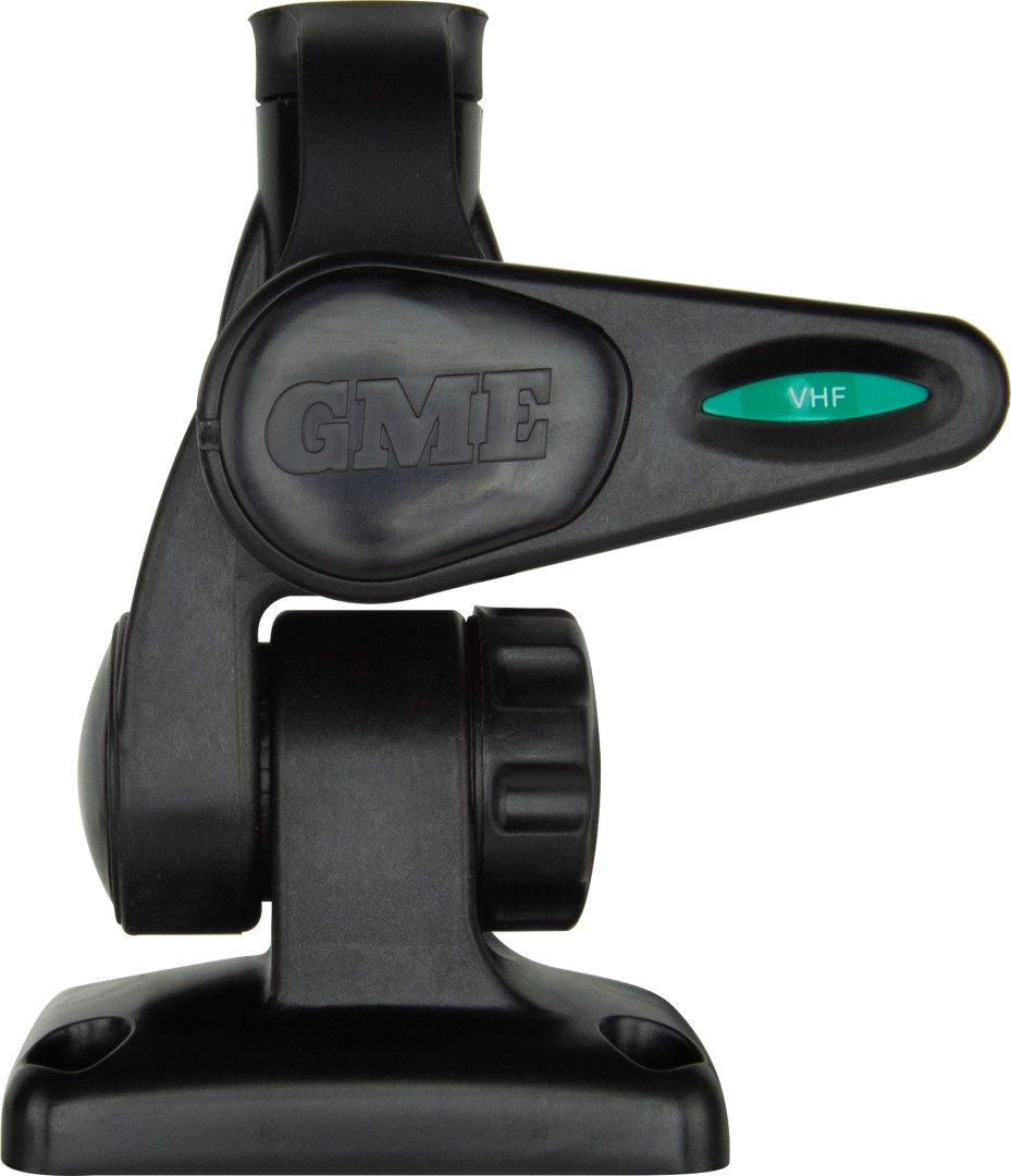 ABL012B	Rectangular Double Swivel Antenna Base with lead - Suit AW36xx whips - Black