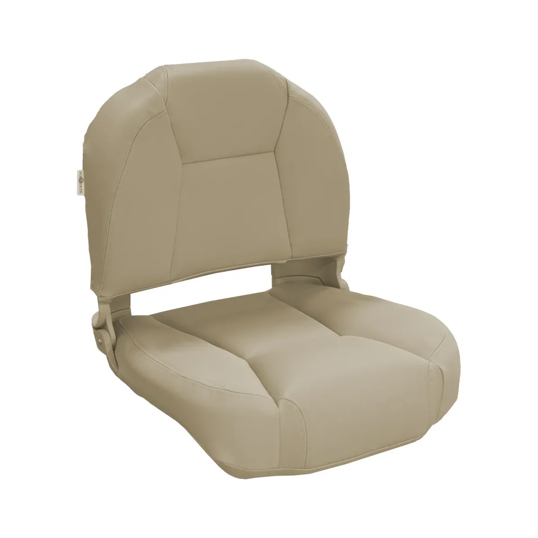 Skipper Deluxe Folding Boat Seat Beige